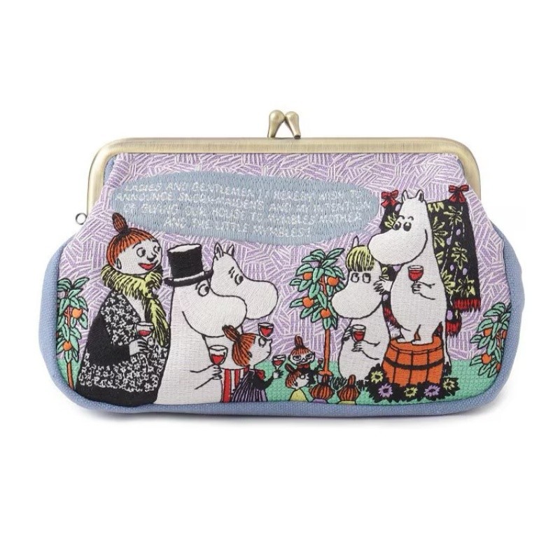 Hot Anime Moomin Kawaii Series - Embroidery Wallet 评论和价格