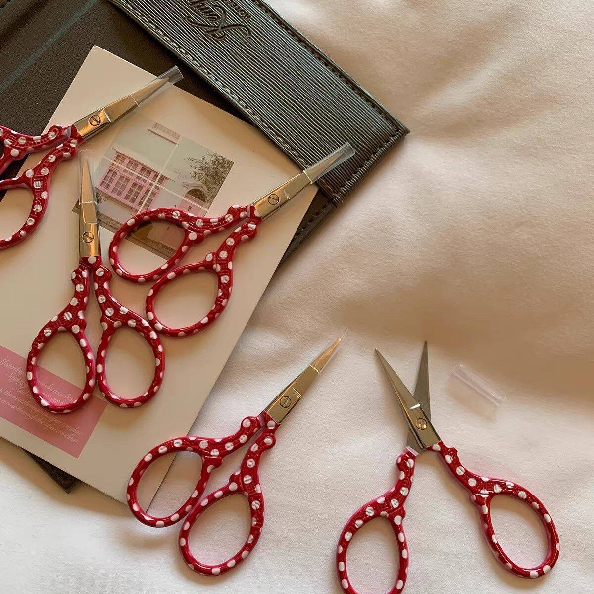 Retro Compact Embroidery Threa - Embroidery Scissors Small 评论和价格