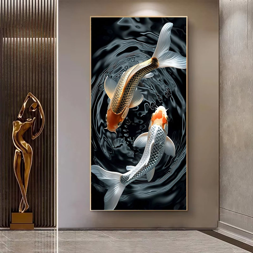 Diamond Painting Art Kit DIY F - Embroidery Fish 评论和价格
