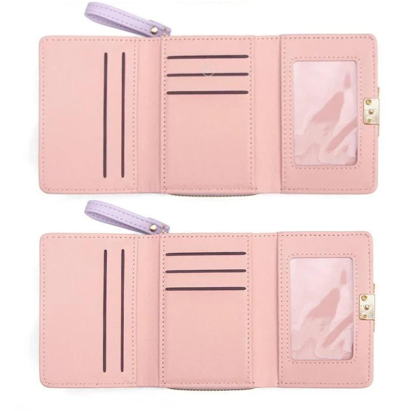 PU Leather Short Wallet With C - Embroidery Wallet 评论和价格