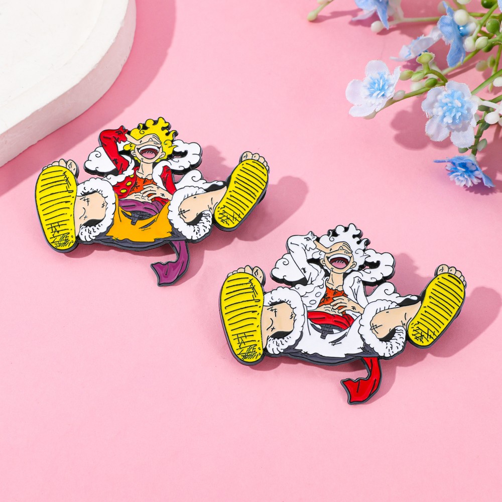 2 Pcs Anime Derivatives Brooch - Embroidery Outfit 评论和价格