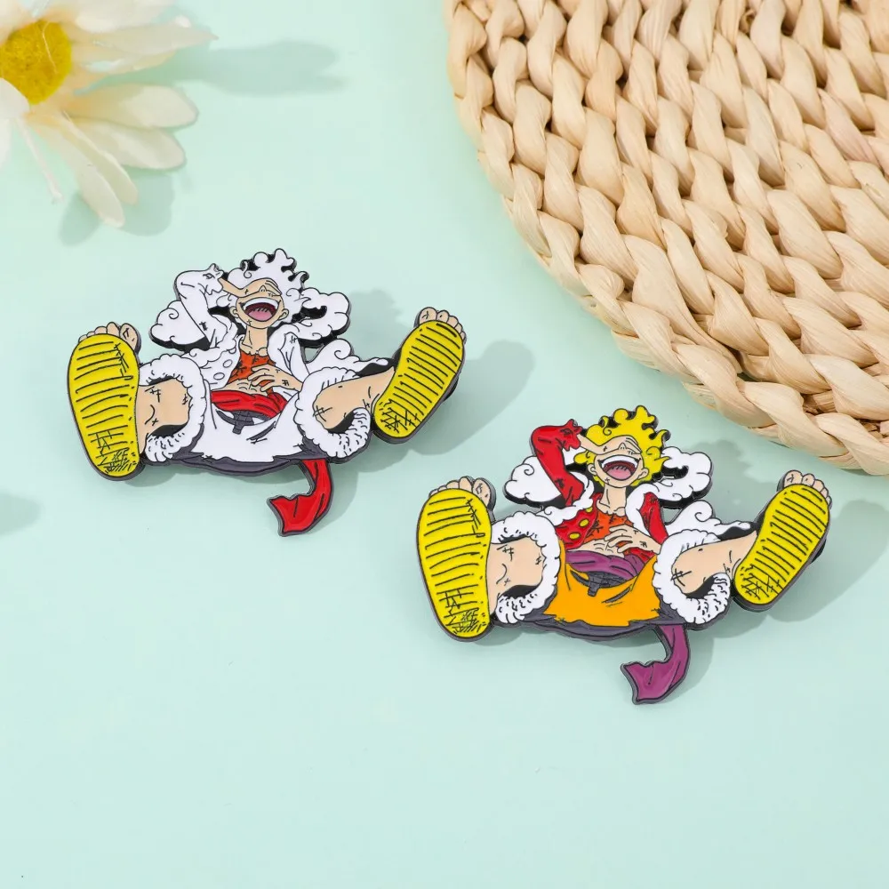 2 Pcs Anime Derivatives Brooch - Embroidery Outfit 评论和价格