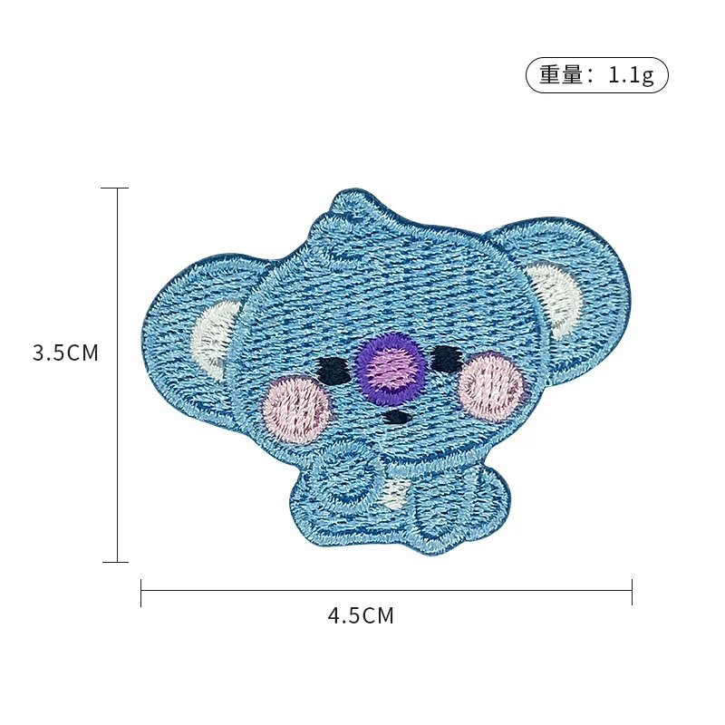 LINE FRIENDS BT21 All Characte - Embroidery Patches 评论和价格