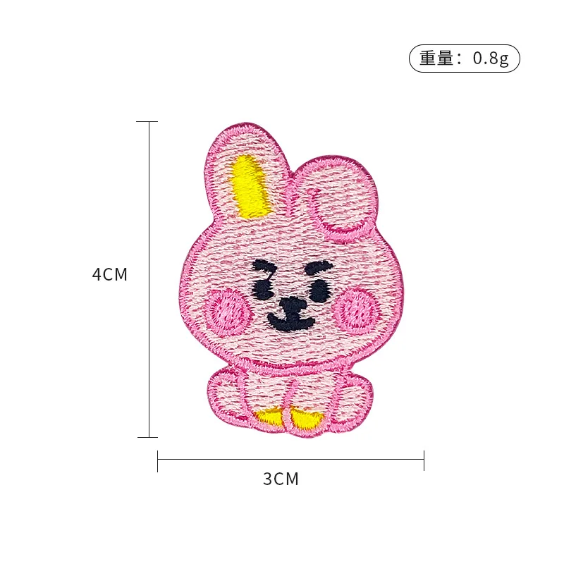 LINE FRIENDS BT21 All Characte - Embroidery Patches 评论和价格