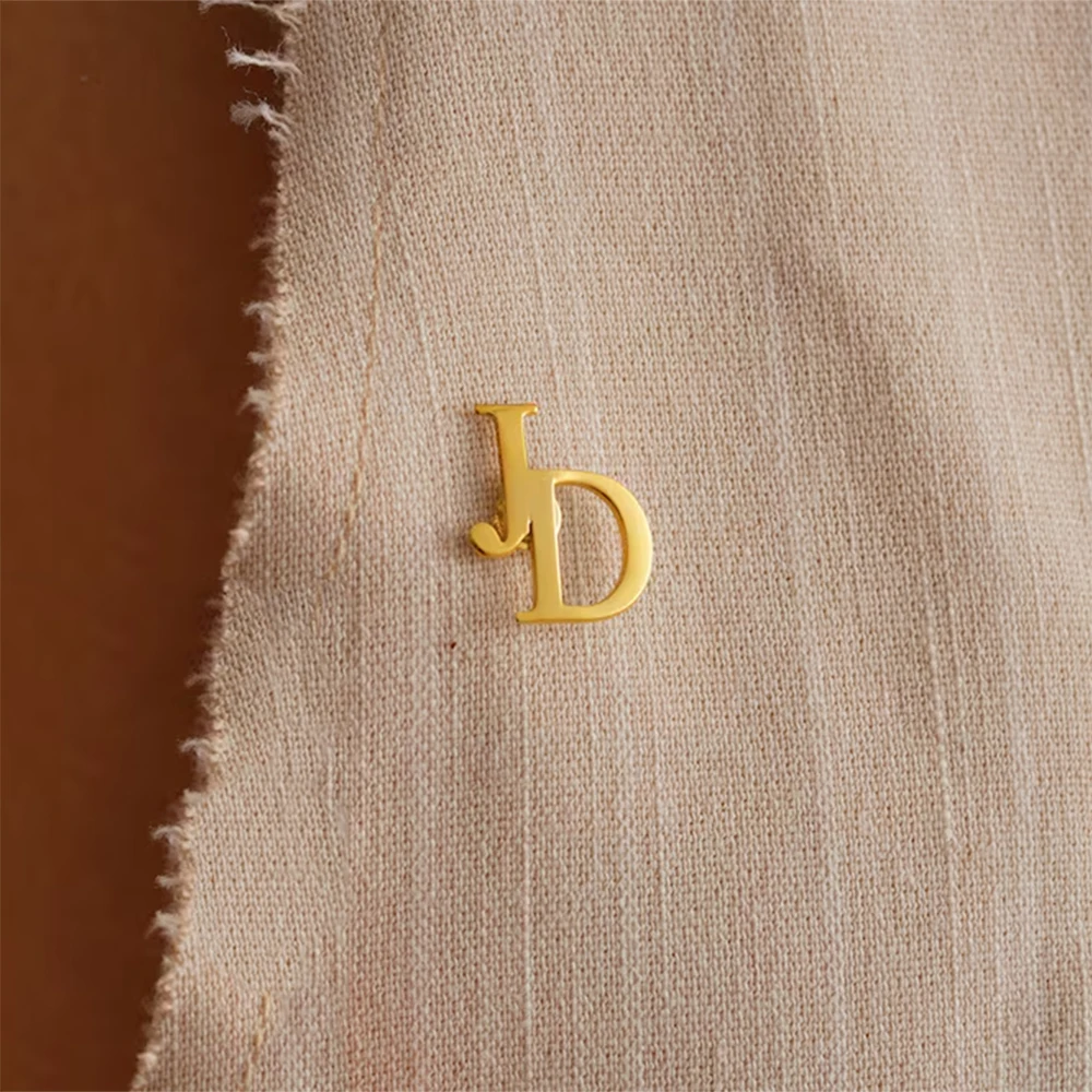 Custom Initial Brooches for Wo - Embroidery Initials 评论和价格