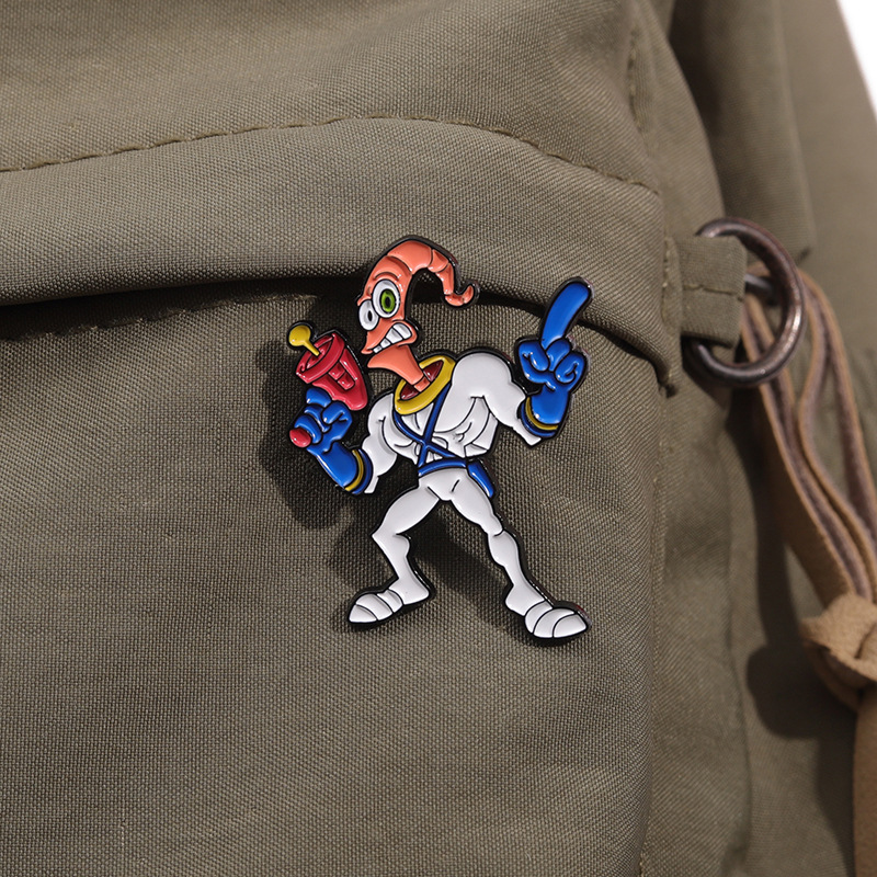 Cartoon Brooch English Letters - Embroidery Initials 评论和价格