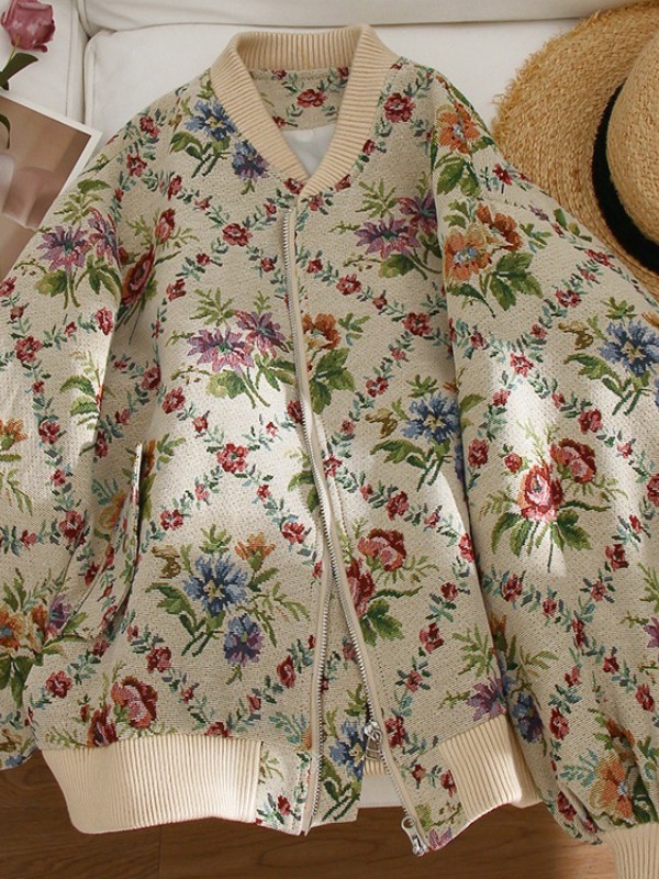 Retro Feel Oil Painting Embroi - Embroidery Cream 评论和价格