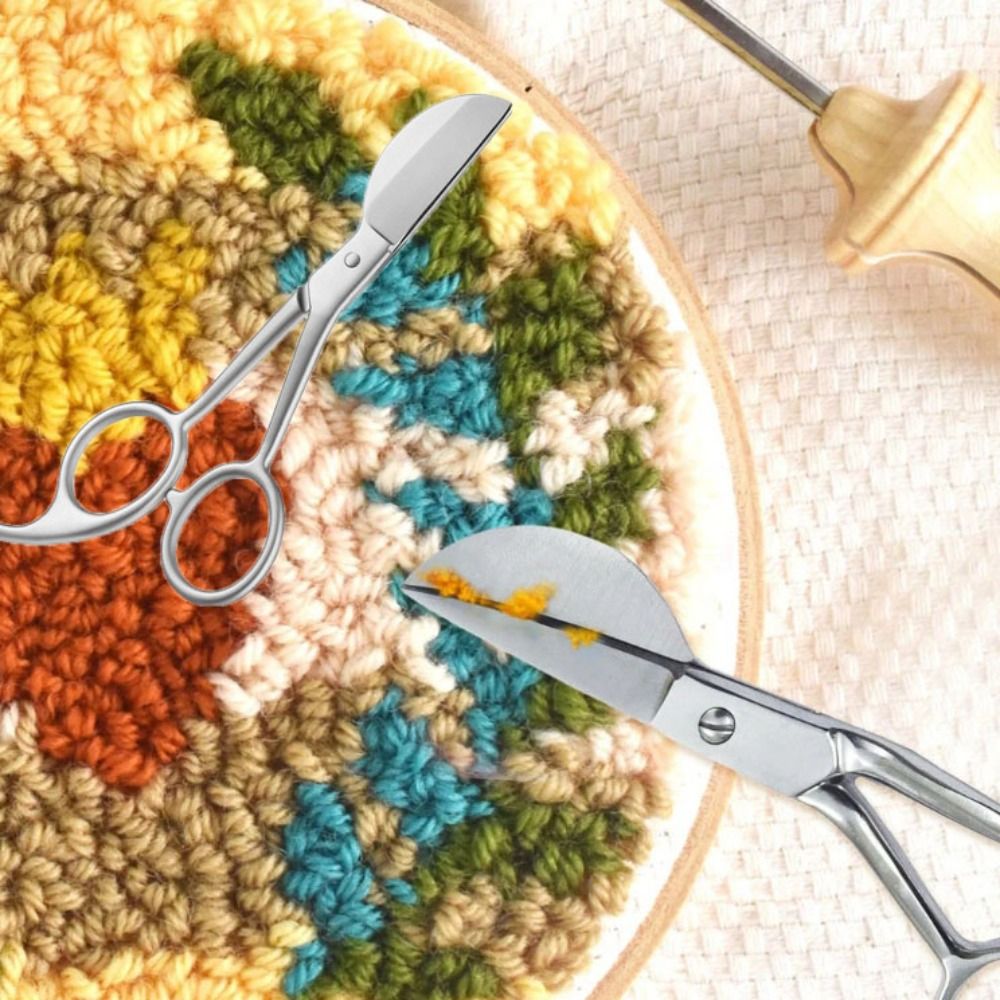 Stainless Steel Carpet Trimmer - Embroidery Scissors Small 评论和价格